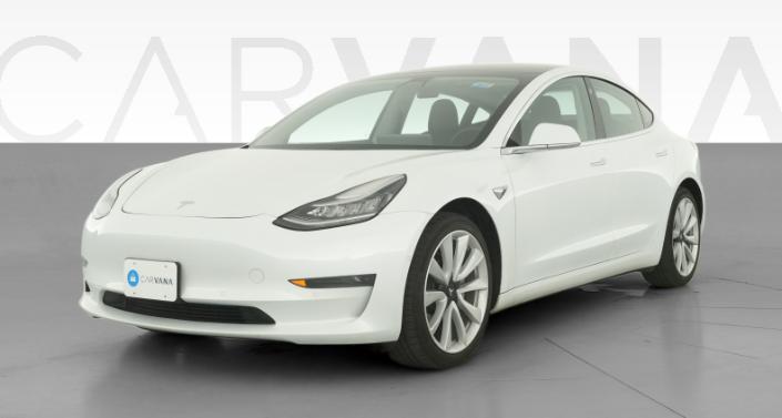 2020 Tesla Model 3 Standard Range Plus White