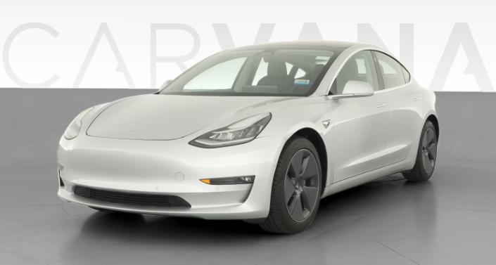 2018 Tesla Model 3 Long Range Rear-Wheel Drive in Silver Metallic — photo 1
