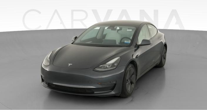 2022 Tesla Model 3 Long Range All-Wheel Drive in Midnight Silver Metallic — photo 1