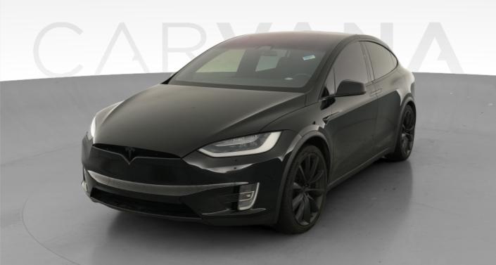 2018 Tesla Model X 75D in Solid Black — photo 1