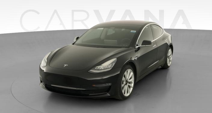 2019 Tesla Model 3 Mid Range Rear-Wheel Drive in Solid Black — photo 1