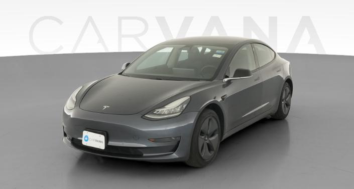 2020 Tesla Model 3 Standard Range Plus in Midnight Silver Metallic — photo 1