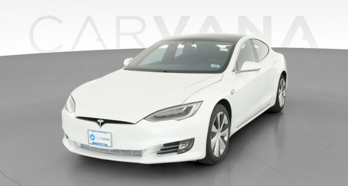 2020 Tesla Model S Long Range Plus in Pearl White Multi-coat — photo 1
