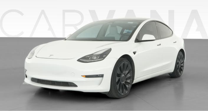 2022 Tesla Model 3 Performance White
