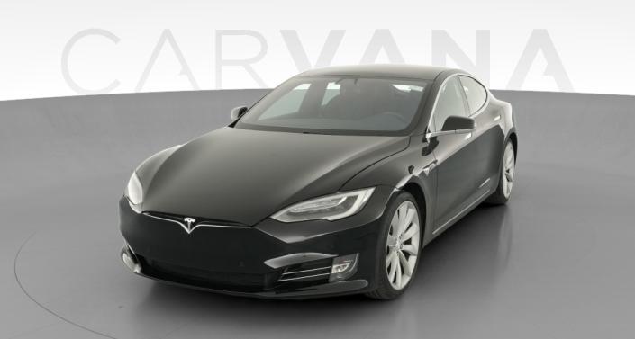2020 Tesla Model S Long Range Plus in Solid Black — photo 1