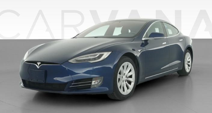 2018 Tesla Model S 100D Long Range in Deep Blue Metallic — photo 1