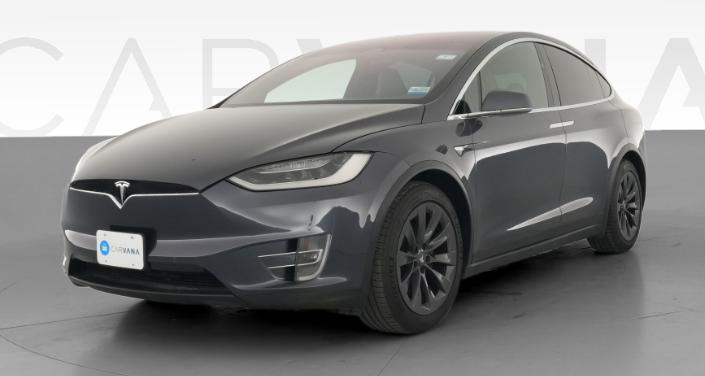 2019 Tesla Model X 100D Long Range in Midnight Silver Metallic — photo 1
