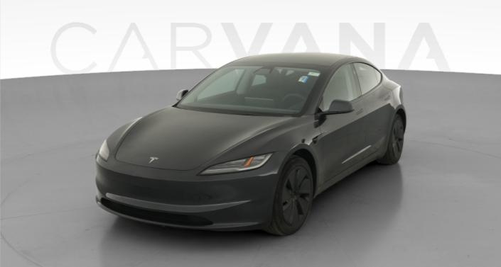 2025 Tesla Model 3 Long Range Rear-Wheel Drive in Stealth Grey — photo 1