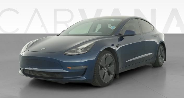 2022 Tesla Model 3 Long Range AWD Blue