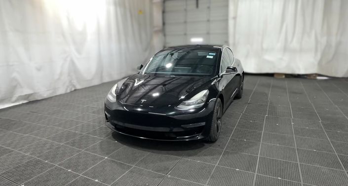 2019 Tesla Model 3 Long Range Rear-Wheel Drive in Solid Black — photo 1