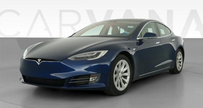 2017 Tesla Model S 60 Blue