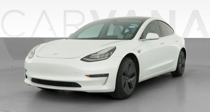 2020 Tesla Model 3 Standard Range Plus in Pearl White — photo 1