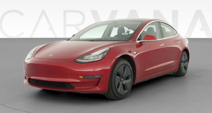 2018 Tesla Model 3 Long Range Rear-Wheel Drive in Red Multi-coat — photo 1