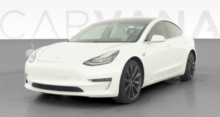 2020 Tesla Model 3 Performance in Pearl White — photo 1