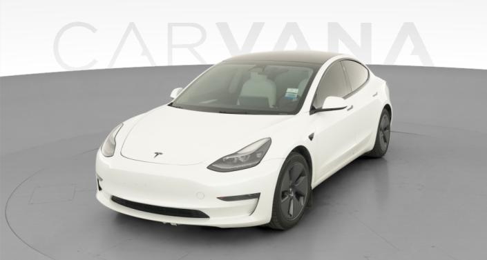 2022 Tesla Model 3 Rear-Wheel Drive in Pearl White — photo 1