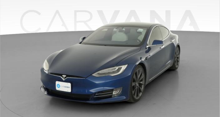 2019 Tesla Model S Performance in Deep Blue Metallic — photo 1