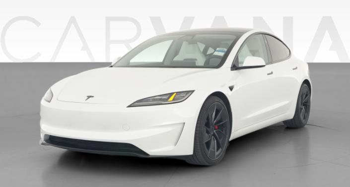 2025 Tesla Model 3 Performance All-Wheel Drive in Pearl White — photo 1