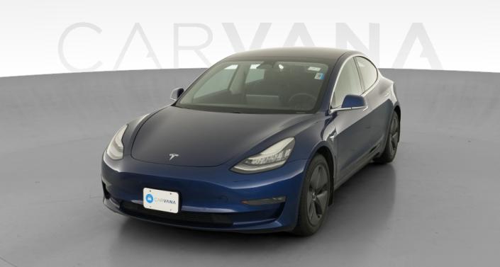 2020 Tesla Model 3 Long Range AWD Blue