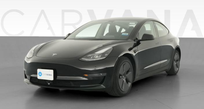 2022 Tesla Model 3 Rear-Wheel Drive Black