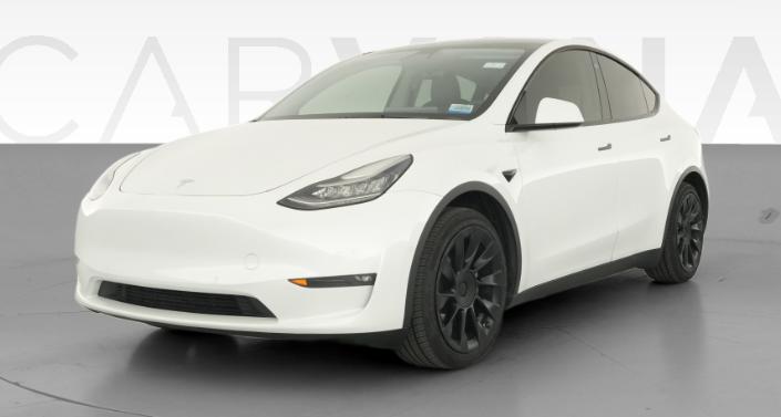 2021 Tesla Model Y Standard Range White