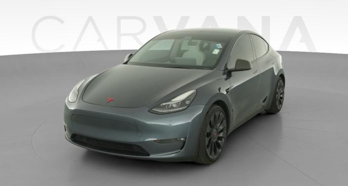 2022 Tesla Model Y Performance All-Wheel Drive in Midnight Silver Metallic — photo 1