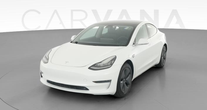 2020 Tesla Model 3 Standard Range in Pearl White — photo 1
