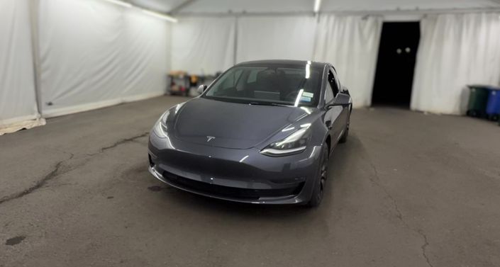 2023 Tesla Model 3 Rear-Wheel Drive in Midnight Silver Metallic — photo 1