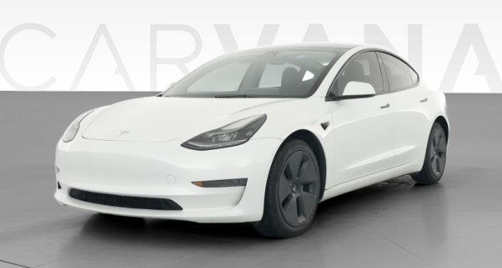 2023 Tesla Model 3 Rear-Wheel Drive in Pearl White — photo 1