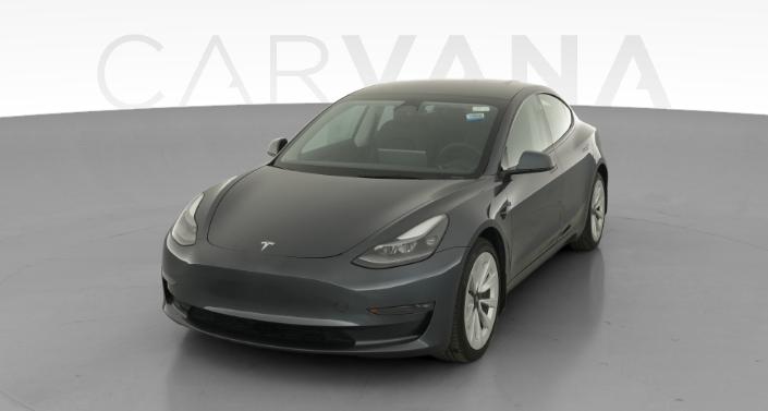 2023 Tesla Model 3 Long Range All-Wheel Drive in Midnight Silver Metallic — photo 1
