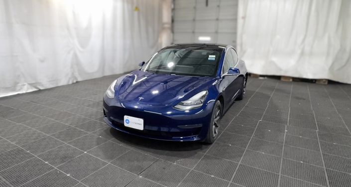 2020 Tesla Model 3 Standard Range Plus in Deep Blue Metallic — photo 1