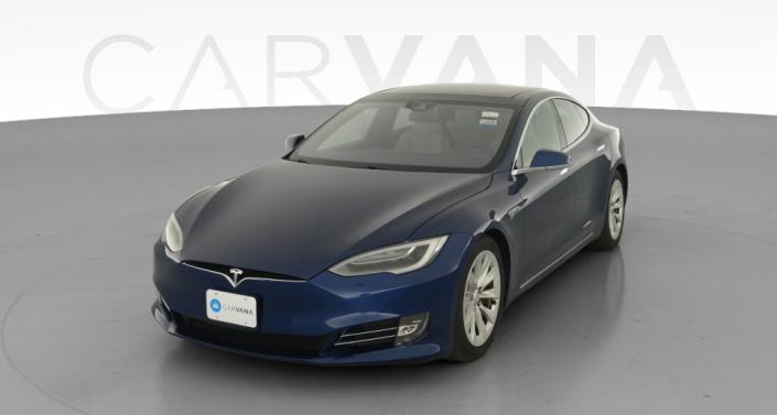 2016 Tesla Model S 70D Blue