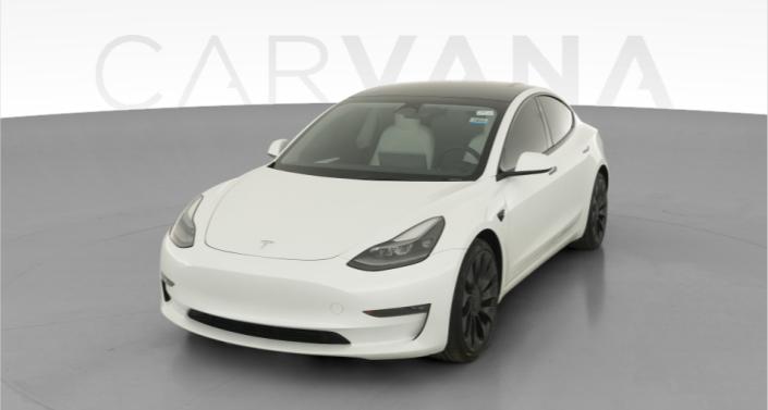 2023 Tesla Model 3 Performance White
