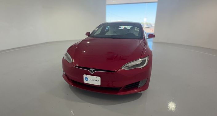 2017 Tesla Model S 75 in Red Multi-coat — photo 1