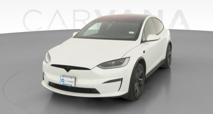 2026 Tesla Model X Long Range in Pearl White Multi-coat — photo 1