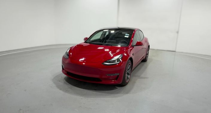 2022 Tesla Model 3 Long Range AWD Red
