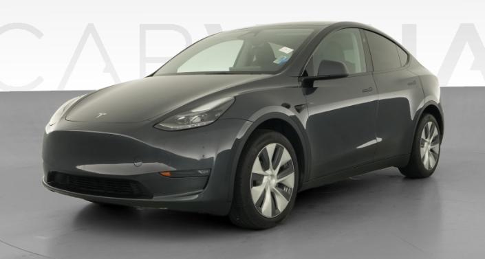 2024 Tesla Model Y Long Range All-Wheel Drive in Stealth Grey — photo 1