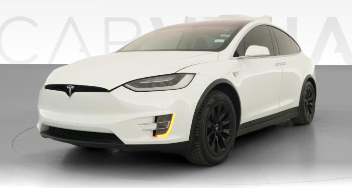2016 Tesla Model X 90D in Pearl White Multi-coat — photo 1