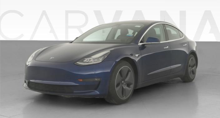 2019 Tesla Model 3 Long Range AWD Blue