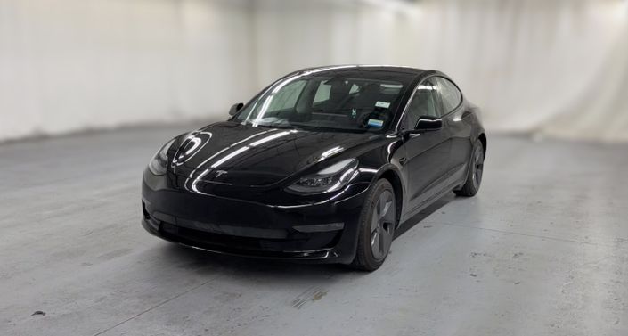 2021 Tesla Model 3 Long Range AWD Black