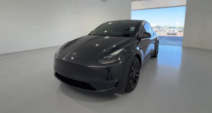 2024 Tesla Model Y Performance All-Wheel Drive in Stealth Grey — photo 1