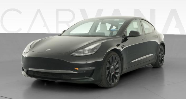 2022 Tesla Model 3 Performance Black