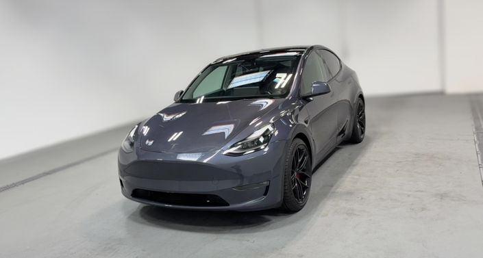 2022 Tesla Model Y Performance All-Wheel Drive in Midnight Silver Metallic — photo 1