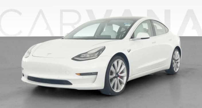 2018 Tesla Model 3 Performance AWD White