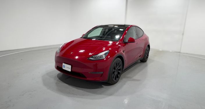 2020 Tesla Model Y Long Range AWD Red