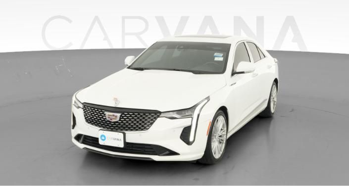 Used Cadillac with Leather Interior in white for Sale Online | Carvana