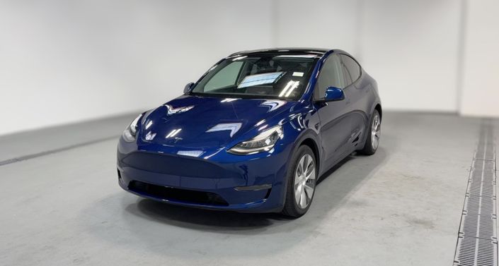 2020 Tesla Model Y Long Range AWD Blue