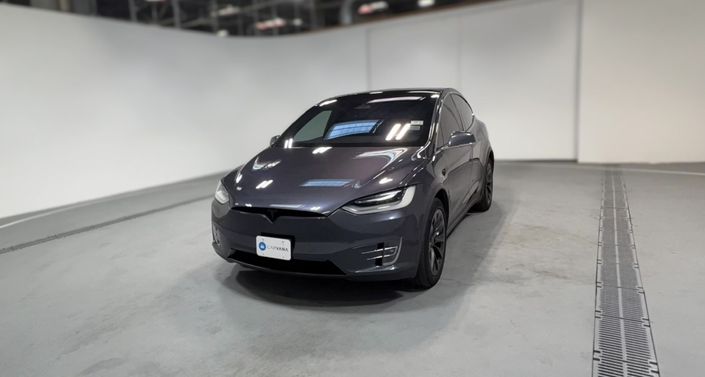 2021 Tesla Model X Performance in Midnight Silver Metallic — photo 1