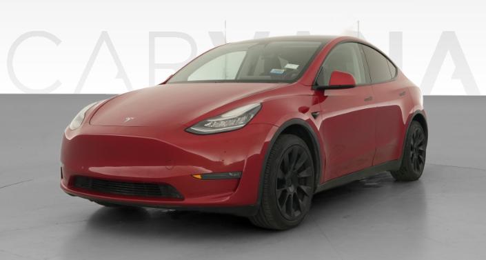 2020 Tesla Model Y Long Range AWD Red
