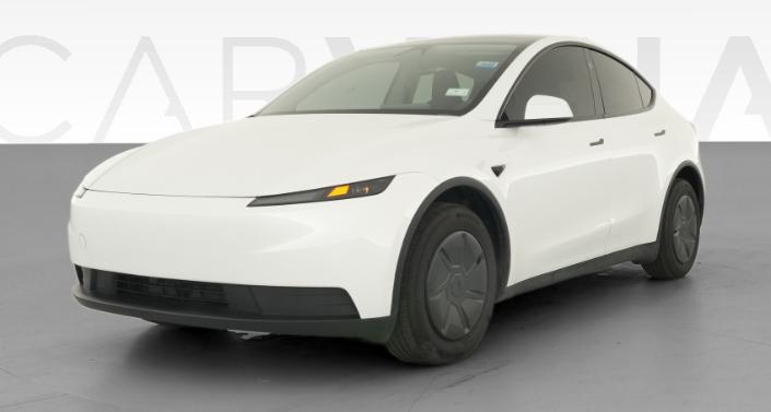 2026 Tesla Model Y Rear-Wheel Drive in Pearl White — photo 1