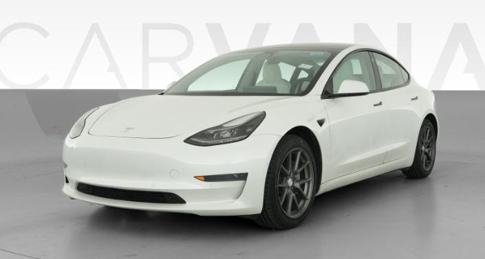 2021 Tesla Model 3 Standard Range Plus White